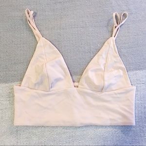 New stretchy Peach bralette - sz 10